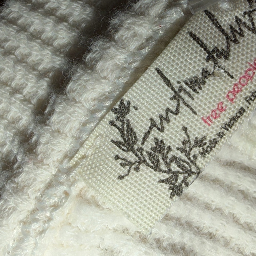 Free People
Lovin' This Feeling thong bodysuit thermal cream casual M boho $98 - Picture 4 of 5